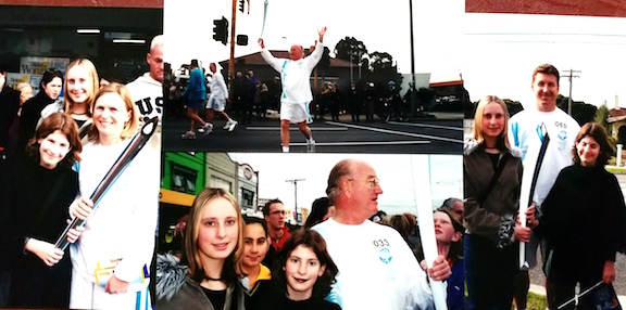 olympic torch 2000